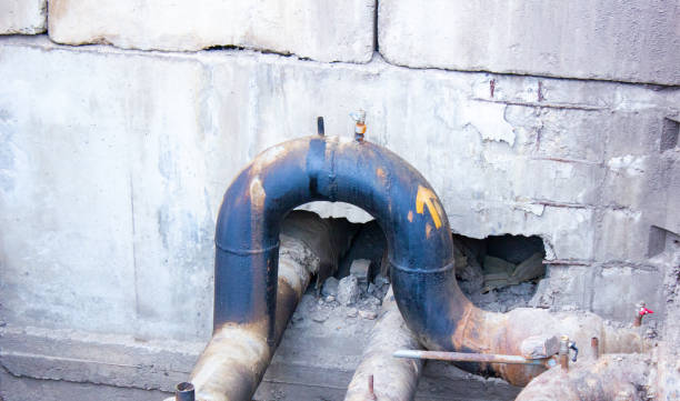 Water damage restoration process in OH